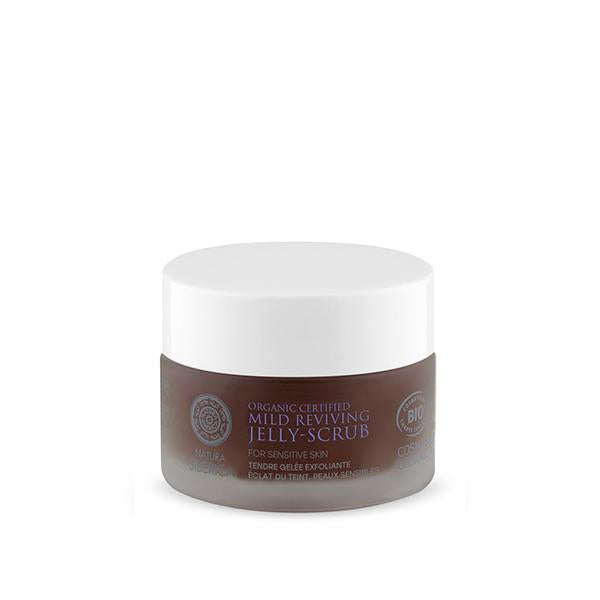 Suave Gelatina Exfoliante Revitalizante para Piel Sensible Certificado Orgánico Natura Siberica 50 ml