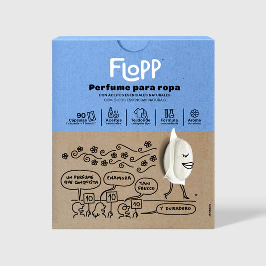 Perfumador Ropa Flopp 1 estuche x 90 cápsulas