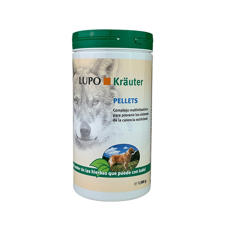 Lupo kräuter Multivitamínico 100% Natural para Perros Pellet 675 g