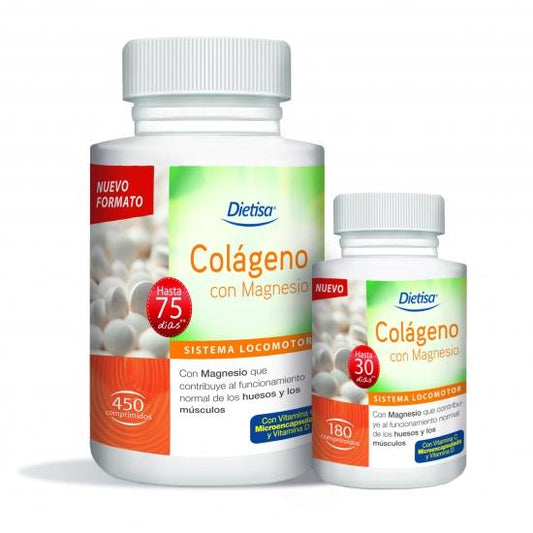 Colágeno con Magnesio y Vitaminas D y C, Dietisa