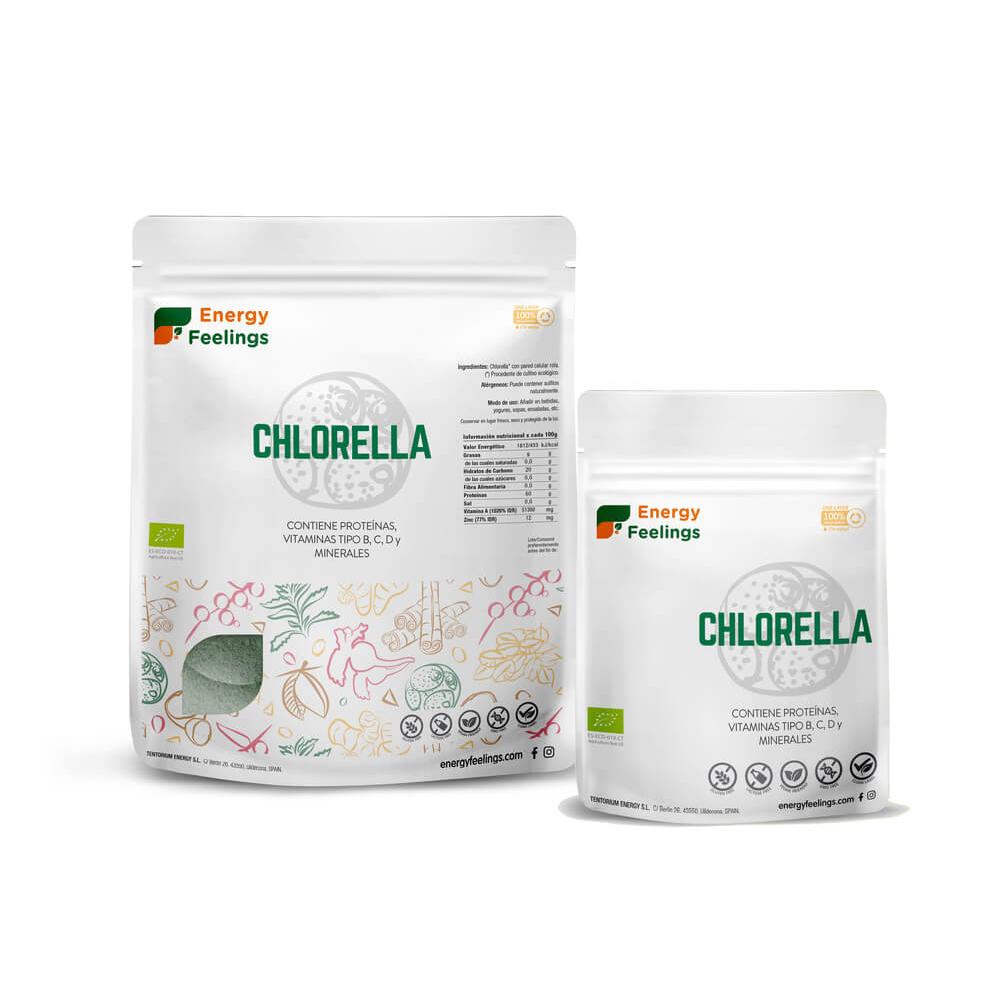 Chlorella BIO en polvo Energy Feelings 100 g