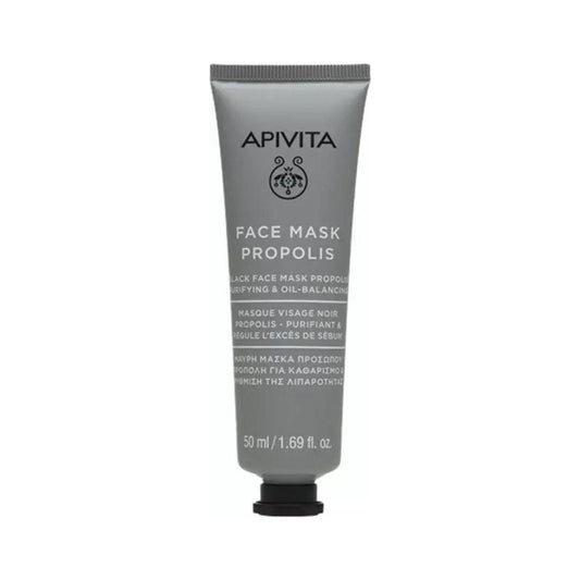 Mascarilla facial limpiadora y purificante con propóleo, APIVITA 50 ml