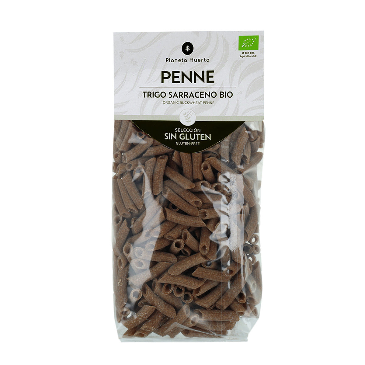 Macarrones de trigo sarraceno ECO sin gluten Planeta Huerto 500 g