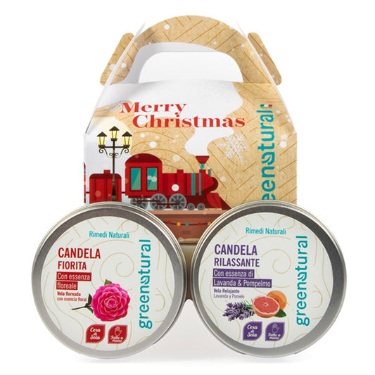Cofre Xmas Box Velas, Greenatural