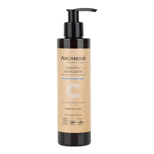 Champú anticaspa sin sulfatos Arganour 200ml