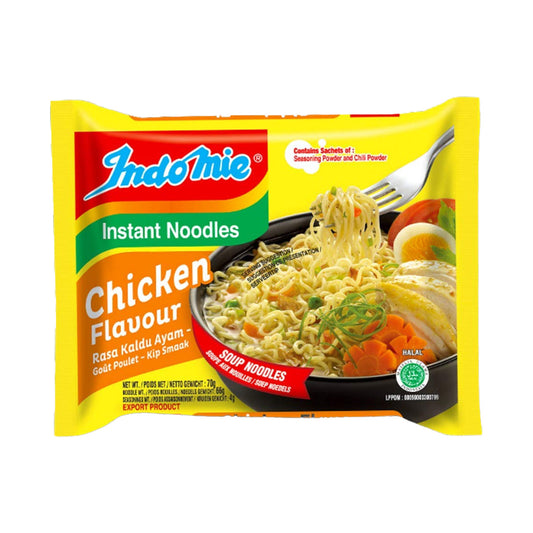Fideos instantáneos sabor pollo 70 g Indomie