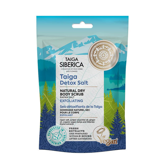 Exfoliante corporal seco natural Renovador Taiga Natura Siberica 250 ml