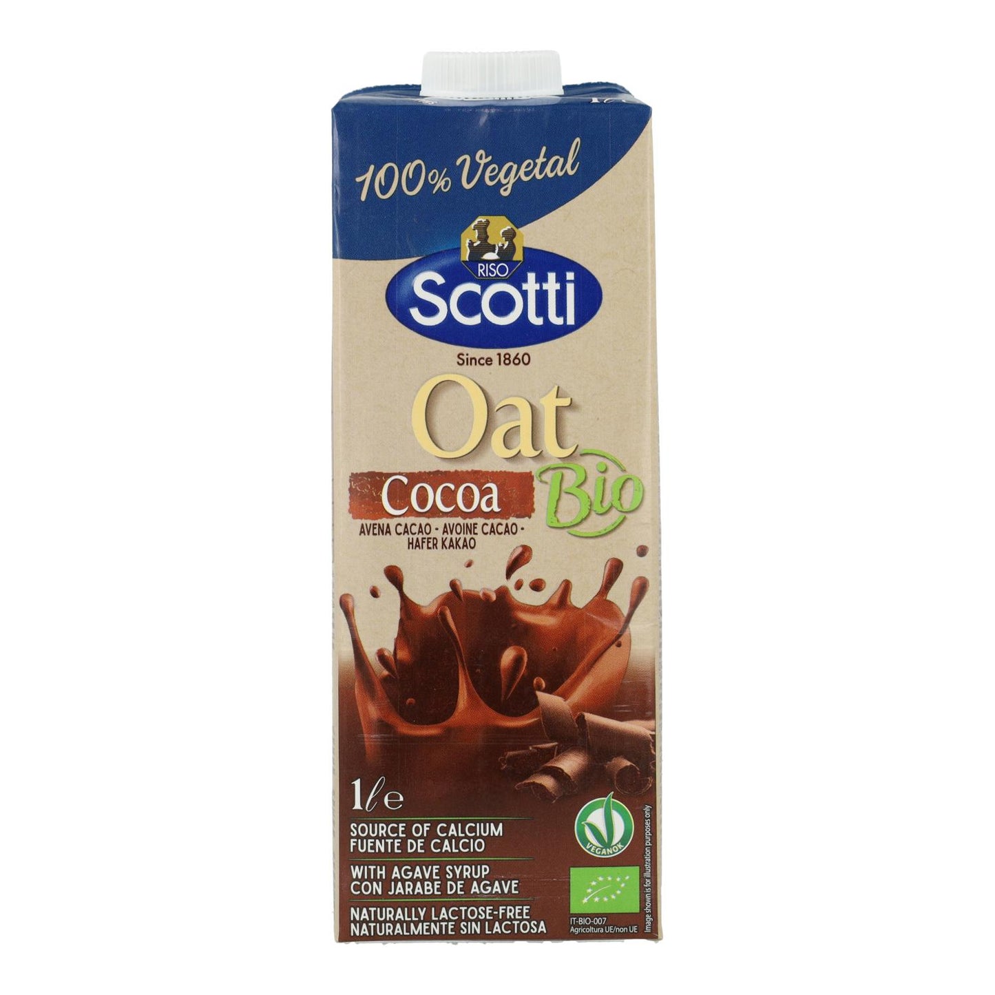 Pack 6 x Bebida BIO avena y chocolate Scotti