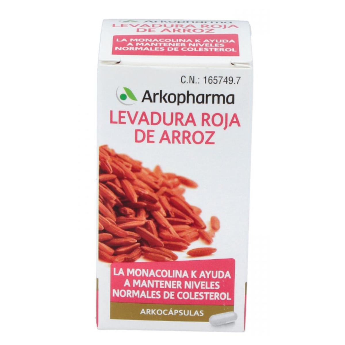 Arkopharma levadura roja de arroz 45arkocapsulas. BIO
