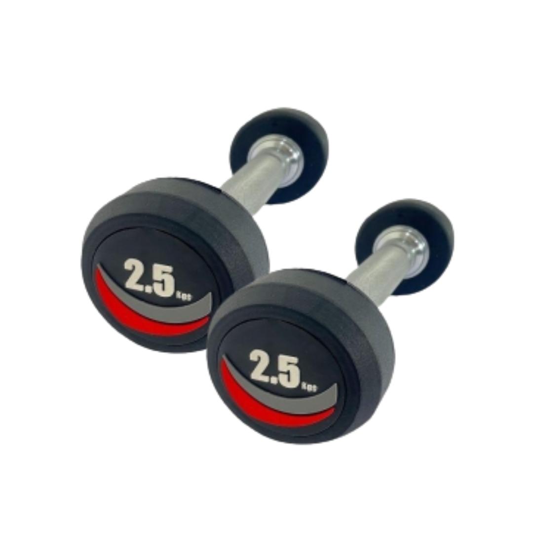 Pack 2 uds Mancuernas Pro Style 7,5 kgs (Rojo)