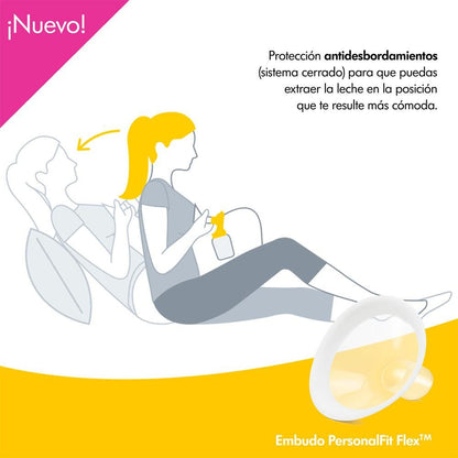 Embudo de extracción Personalfit  Meleda 36mm talla XXL