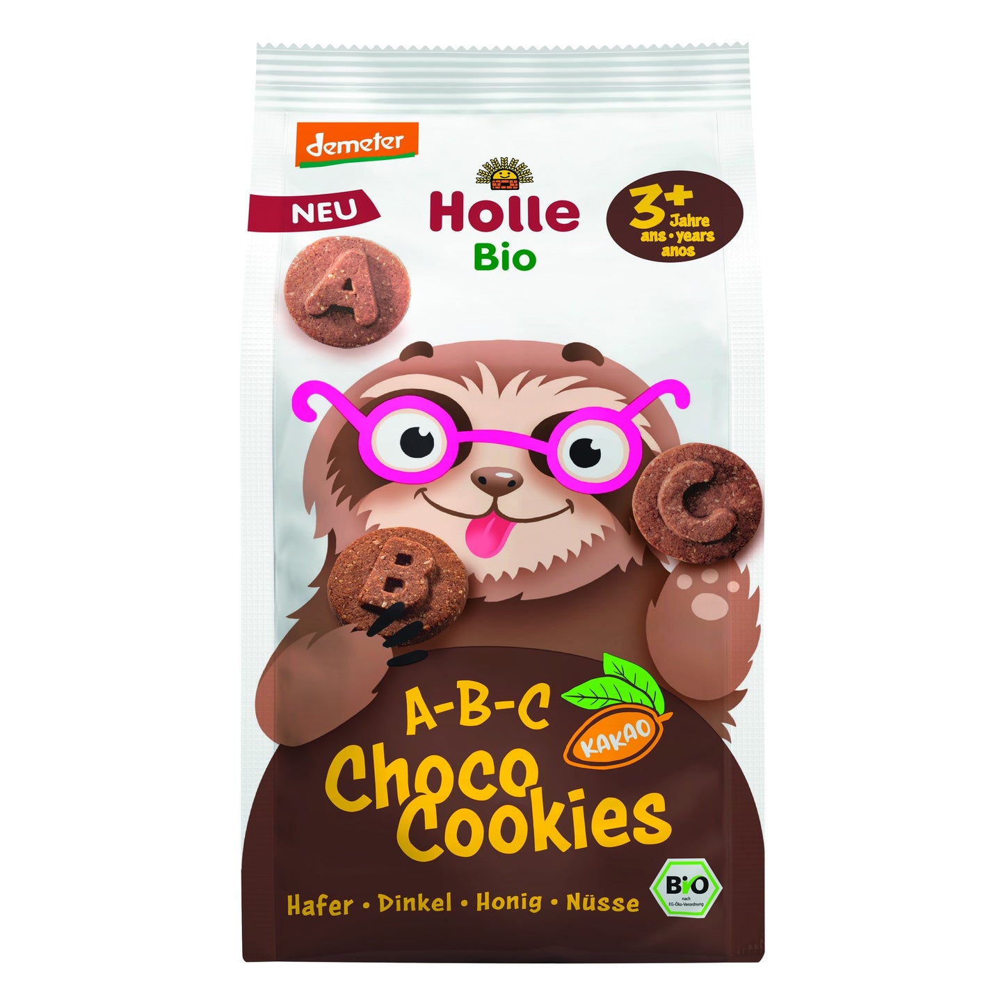 Choco cookies ecologicas Demeter a partir 3 años Holle 125gr