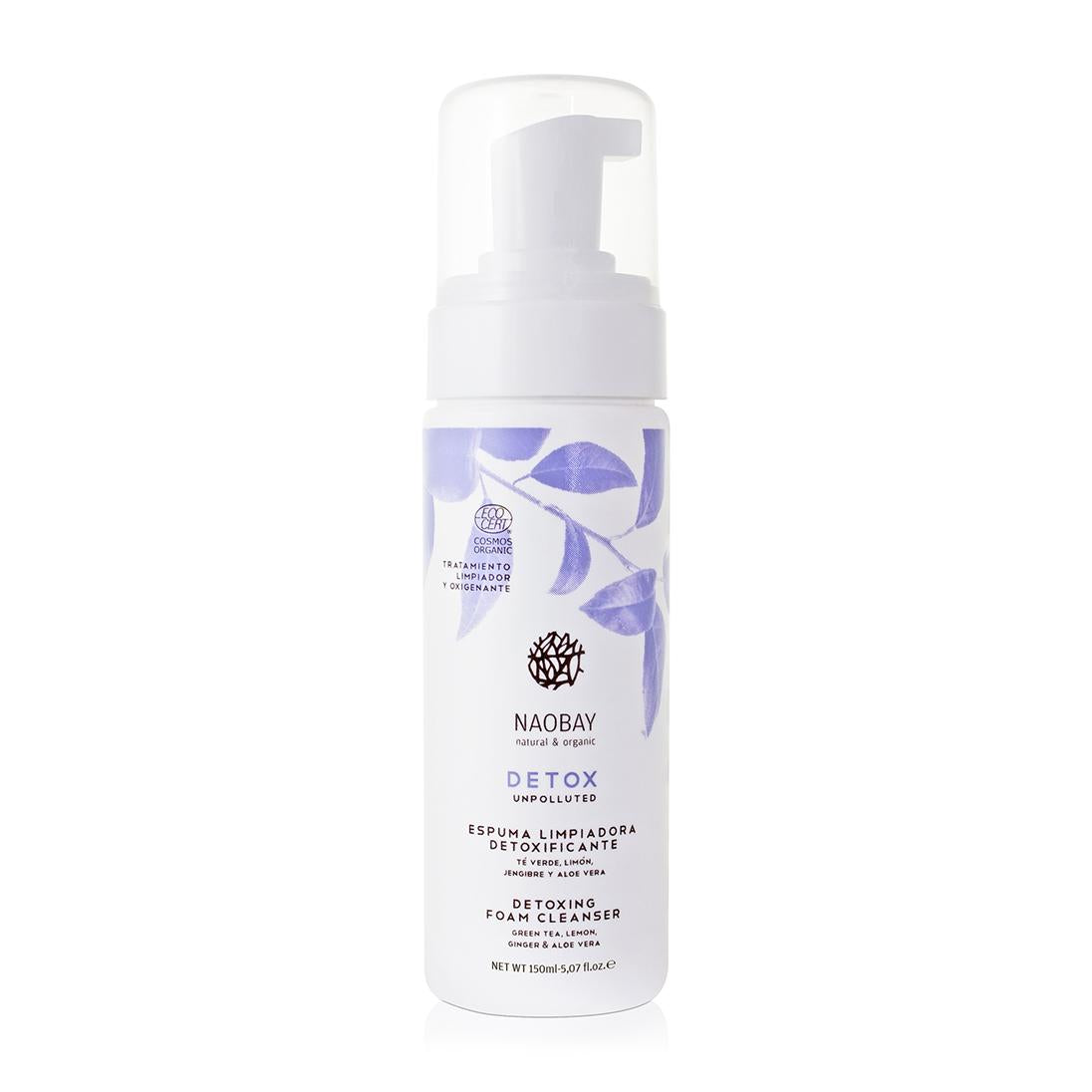 Espuma limpiadora detoxificante Naobay 150 ml