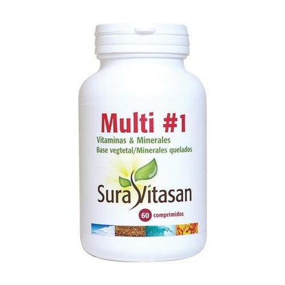 Multi #1Vitaminas & Minerales 60 Comp  Sura Vitasan