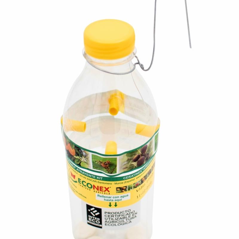 Pack 2 Kit atrayente mosca de la fruta y del olivo Ceratinex
