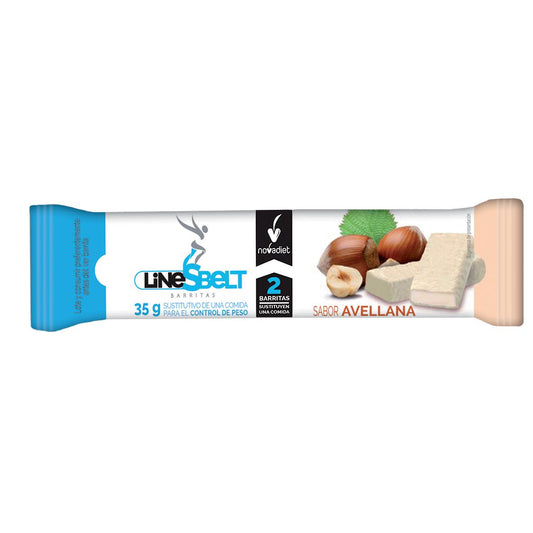 Line Sbelt Barrita Sustitutiva Avellana Caja 24 Unidades Novadiet