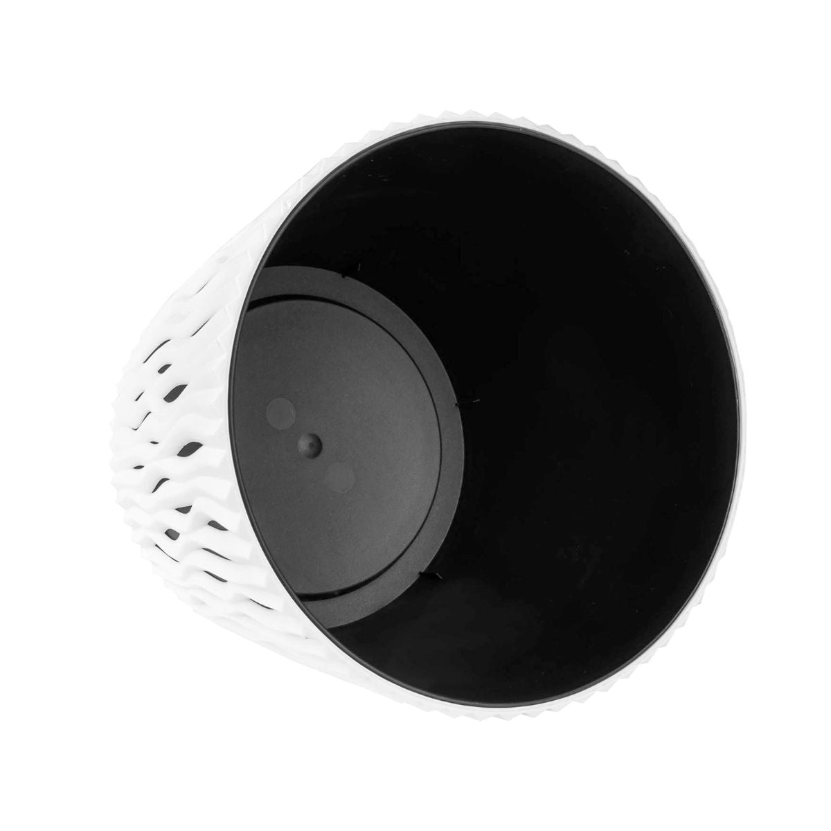 Maceta Duna con inserto blanco D13x11