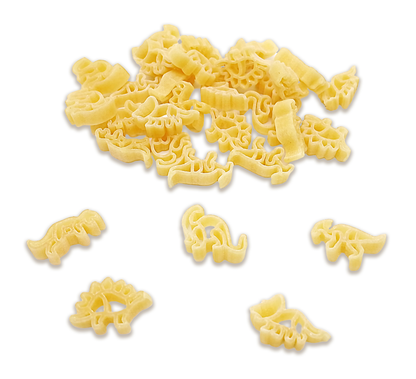 Pasta Infantil Mix Dinosaurios de Trigo Eco Castagno 500g