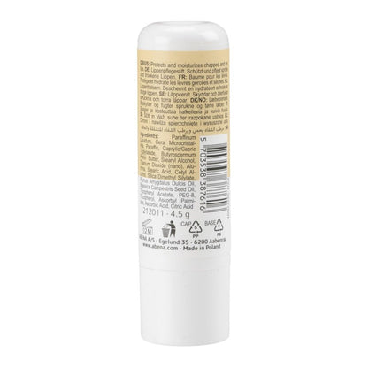 Bálsamo Labial sin perfume Abena 4,5 ml