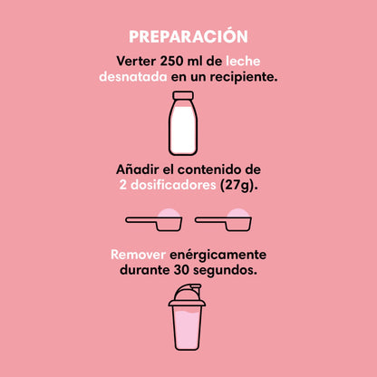 Batido Completo Fresa BICENTURY 436g