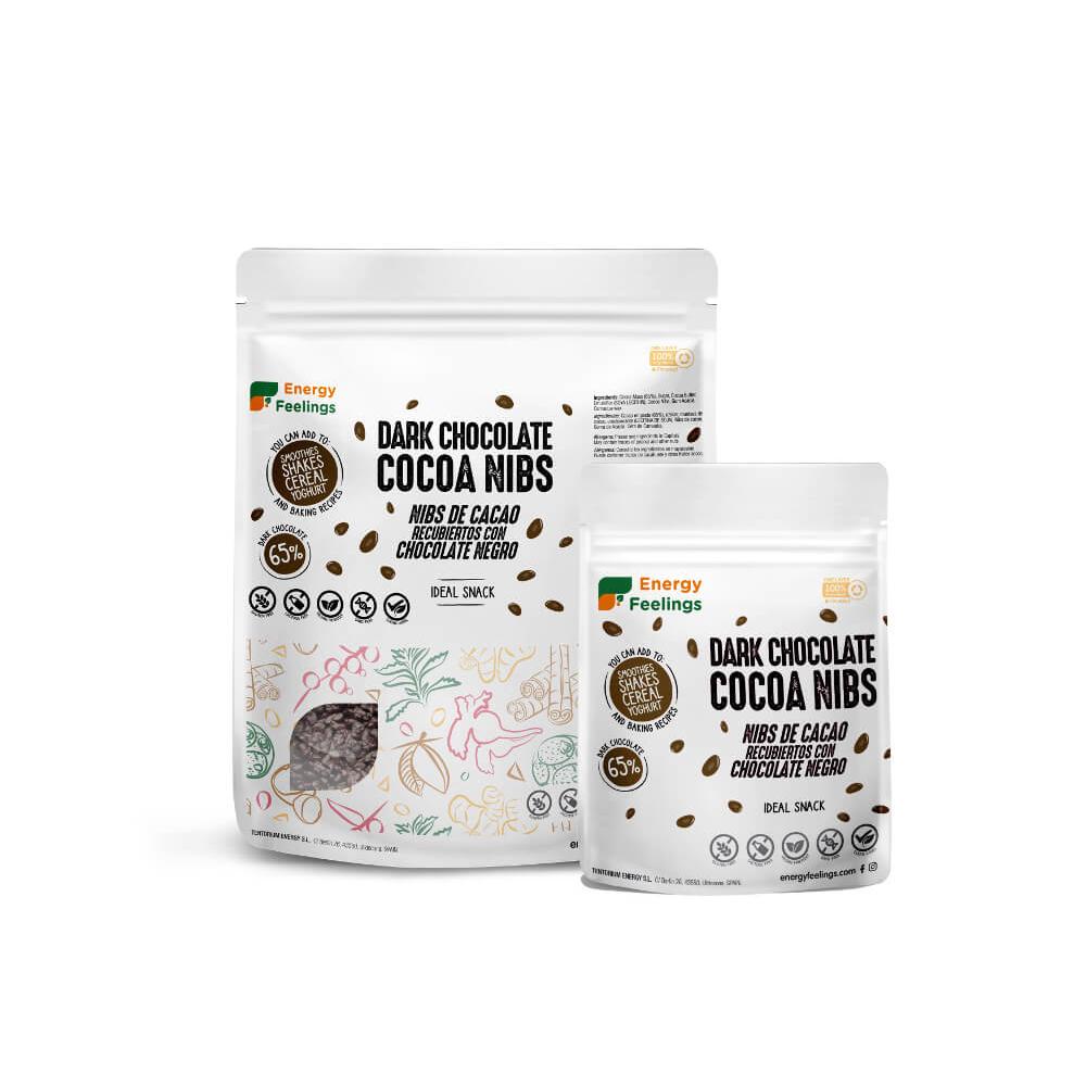 NIBS BAÑADOS EN CHOCOLATE: (1 kg) XXL Pack