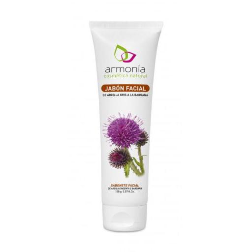 Jabón facial de Arcilla Gris Armonía Cosmética natural 150 ml