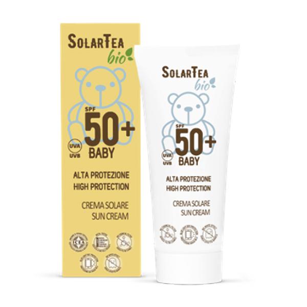 Crema solar protección alta para bebés Spf50+, Bema 100 ml