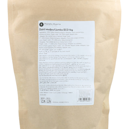 Dátil medjoul jumbo ECO Planeta Huerto 1 kg