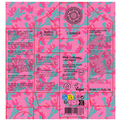 Sérum Facial Iluminador Efecto Glass Skin Natura Siberica 30 ml