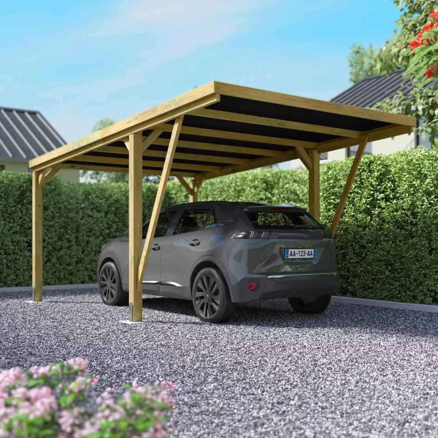 Cochera Victor Moderne 322x511xH260 cm