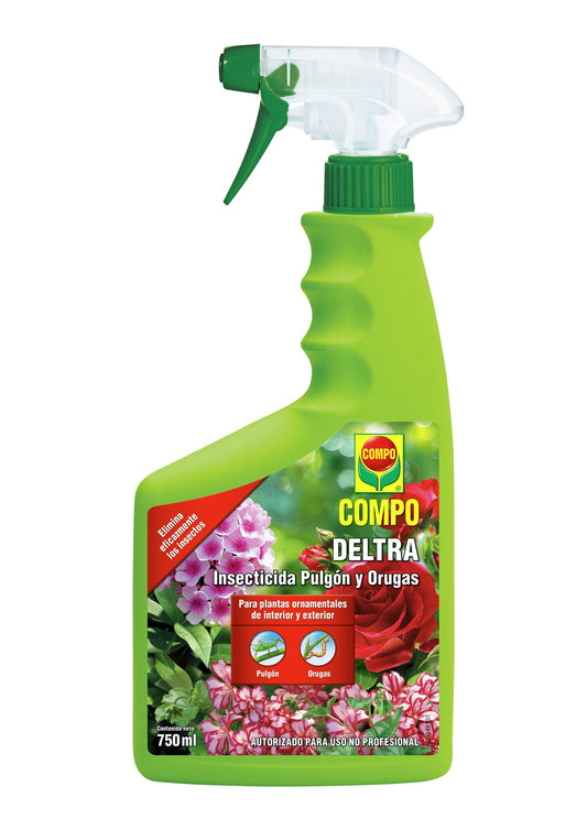 Insecticida pulgón y orugas pistola Compo 750 ml