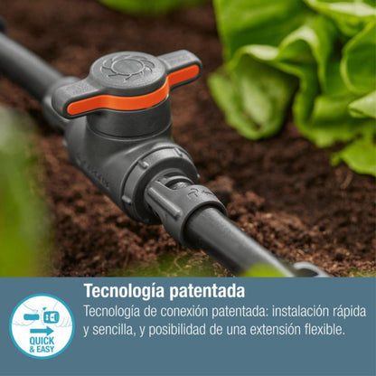 Llave de paso y regulador 13 mm (1/2") Microdripsystem Gardena
