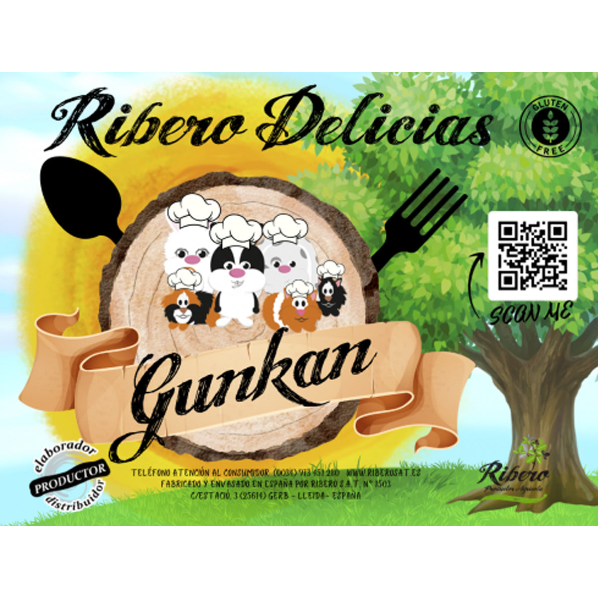 Gunkan de Caléndula y Rosa Ribero, Snack sushi para conejos y roedores
