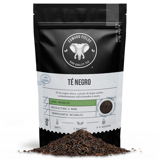 Té Negro ecológico a granel Edward Fields 60 g
