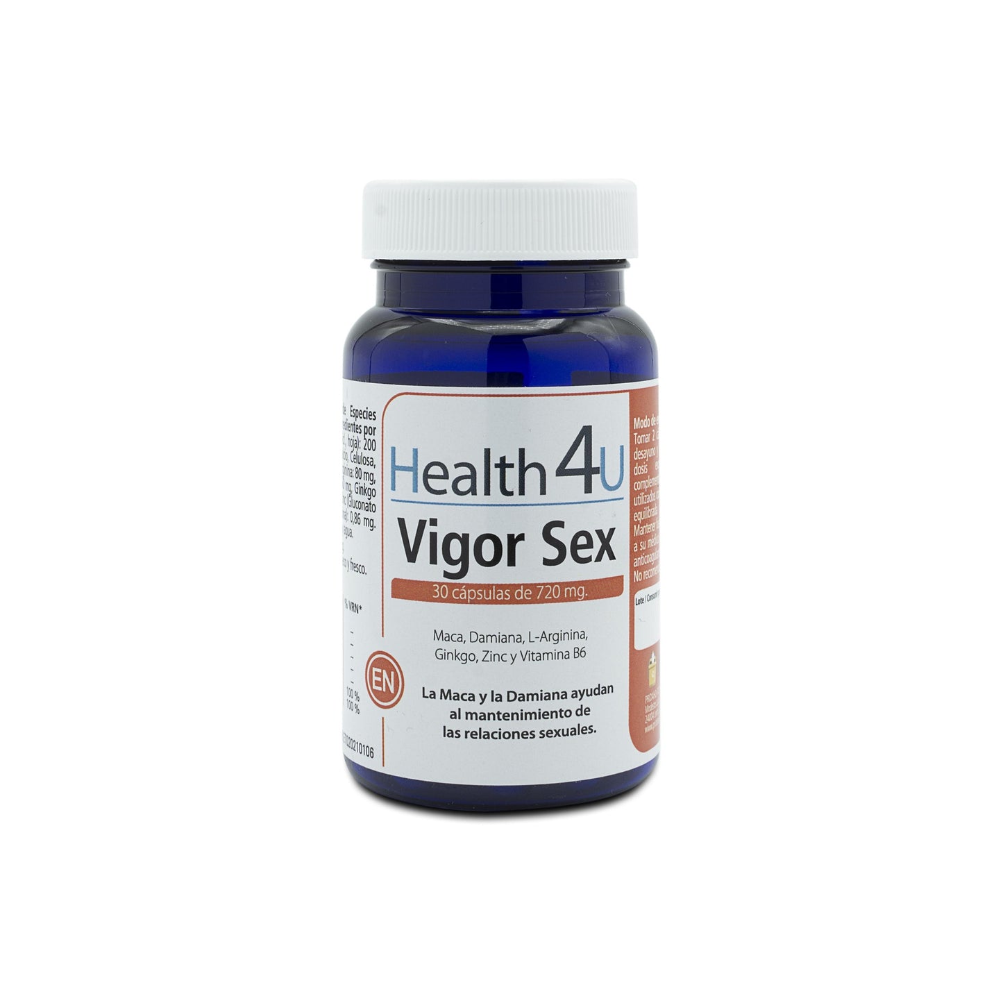 H4U Vigor sex 30 cápsulas de 720 mg