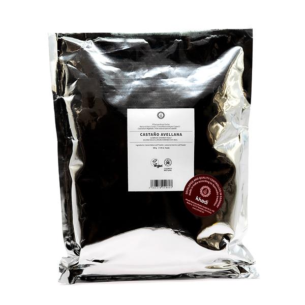 Pack 2x Tinte natural castaño avellana, Khadi, 100 g