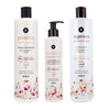 Pack Flor de Hibisco, Champú potenciador de brillo 500 ml + Gel de ducha 500 ml + Acondicionador recuperador de brillo 200 ml