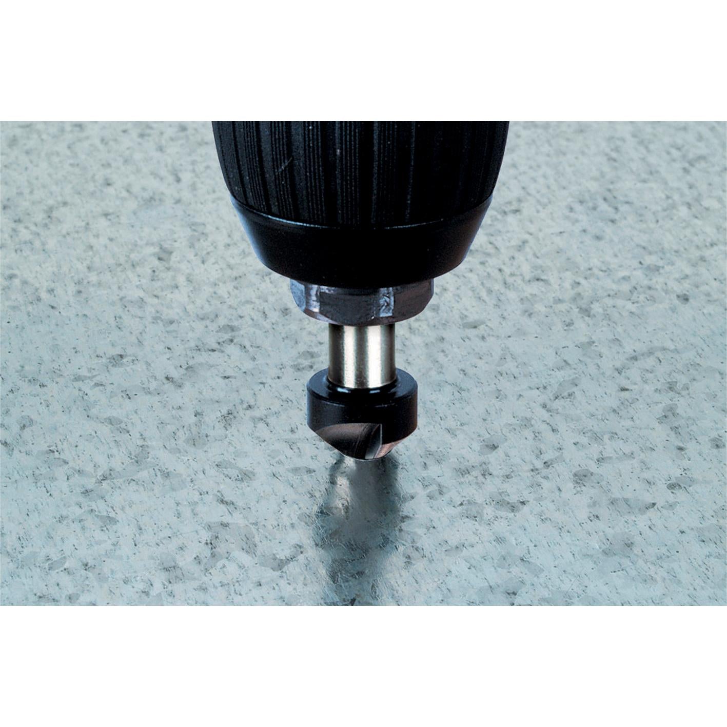 1 avellanador HSS, vástago 8 mm Wolfcraft
