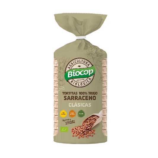 Tortitas 100% Trigo Sarraceno Biocop 100 g