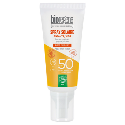 Protector Solar Niños SPF50 en Spray Bioregena 90 ml