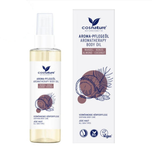 Aceite corporal aromaterapia coco almendra Cosnature 100 ml