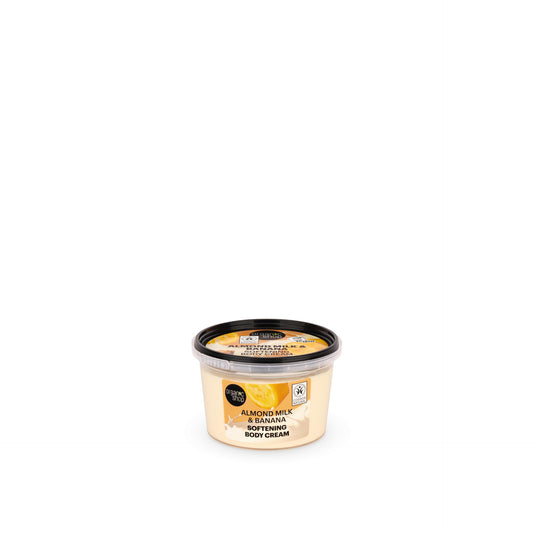 Crema corporal suavizante «leche de almendras y plátano», Organic Shop 250 ml