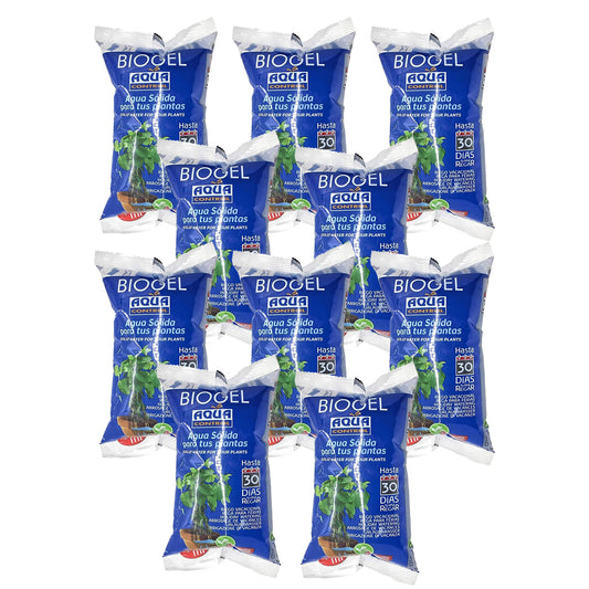 Pack 10x Gel de Riego Biogel Aqua Control 200 ml