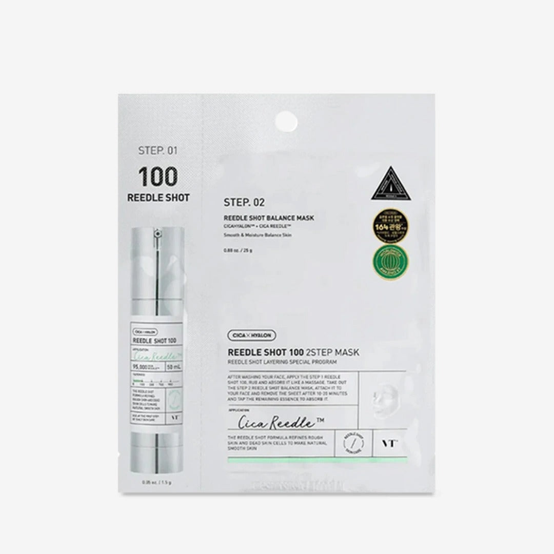 Mascarilla Reedle Shot 100 en 2 pasos VT 1.5 g