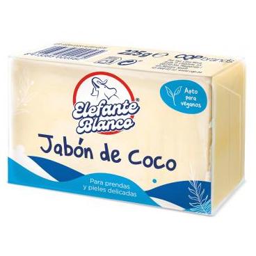 Jabón Coco Elefante Blanco Mimidu  225 g