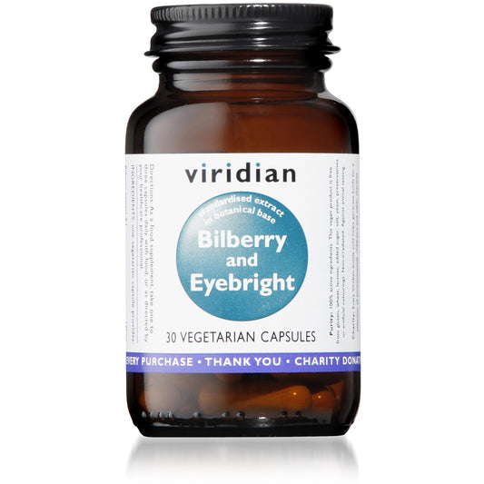 Arándano Y Eufrasia 30 cápsulas vegetales Viridian