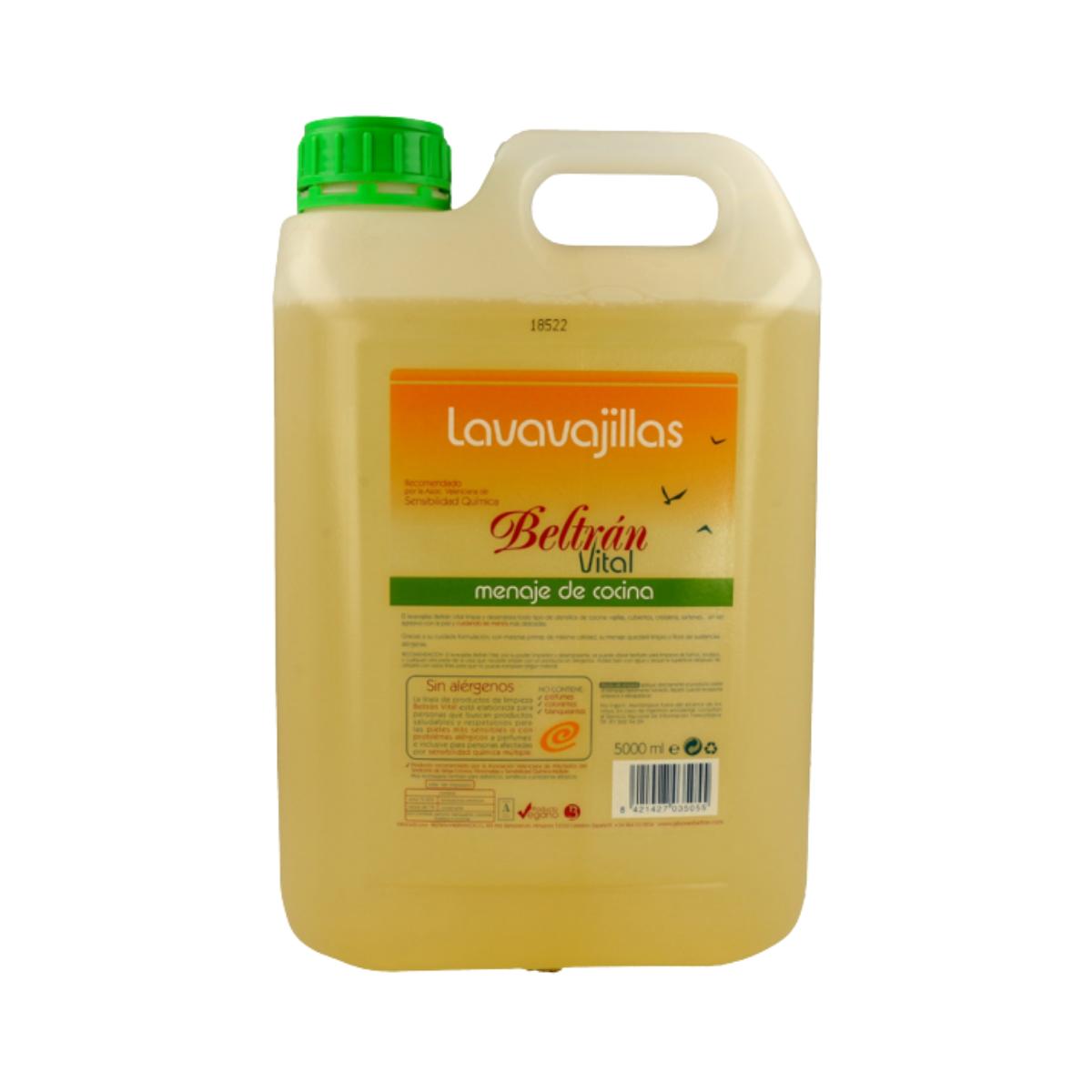Lavavajillas sin perfume Jabones Beltrán 1L
