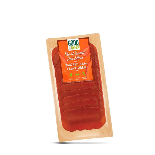 Jamón vegano ahumado lonchas Good&Green 90 g