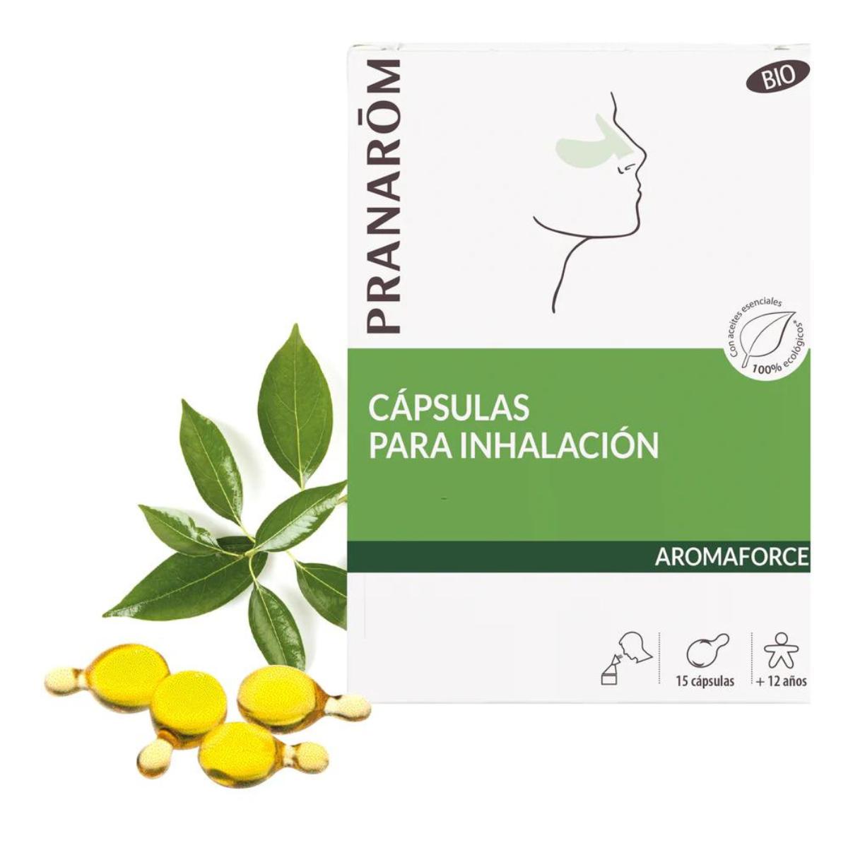 Cápsulas inhalación BIO Pranarôm 15 cápsulas