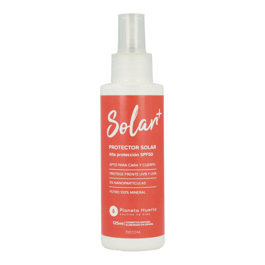Protector Solar 100% mineral SPF 50 Planeta Huerto 125 ml